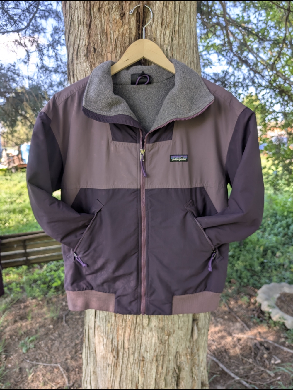 Patagonia Bomber Jacket Women's Medium Purple